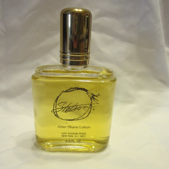VTG 90'S STETSON AFTERSHAVE LOTION, 3.5 FL OZ, BY COTY, DISCONT. - Picture 1 of 4